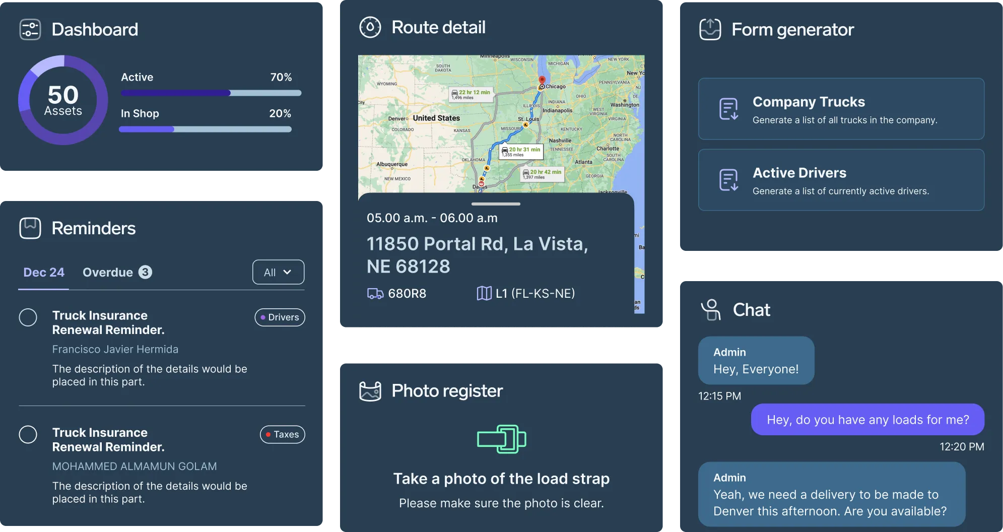 Mockup Image Dark Desktop